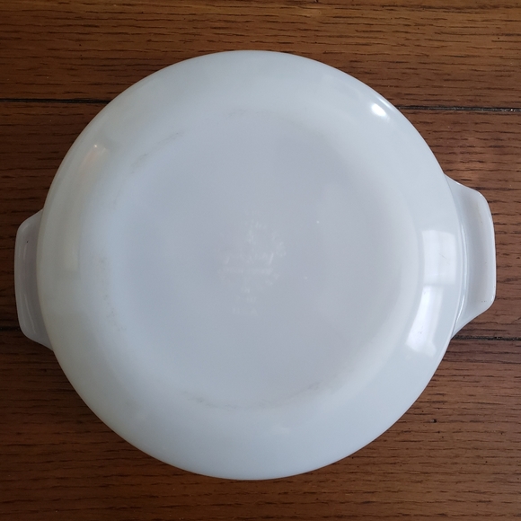 Fire King Mushroom 2qt Round Dish